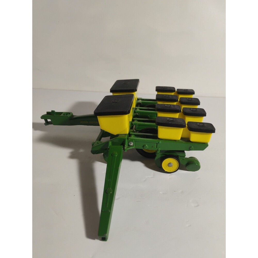 VINTAGE ERTL 1976 JOHN DEERE 1/16 7000 4 ROW TRACTOR PLANTER FARM TOY